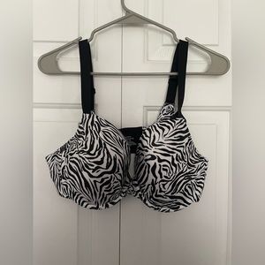 NWT Modern Movement Zebra Print Bra